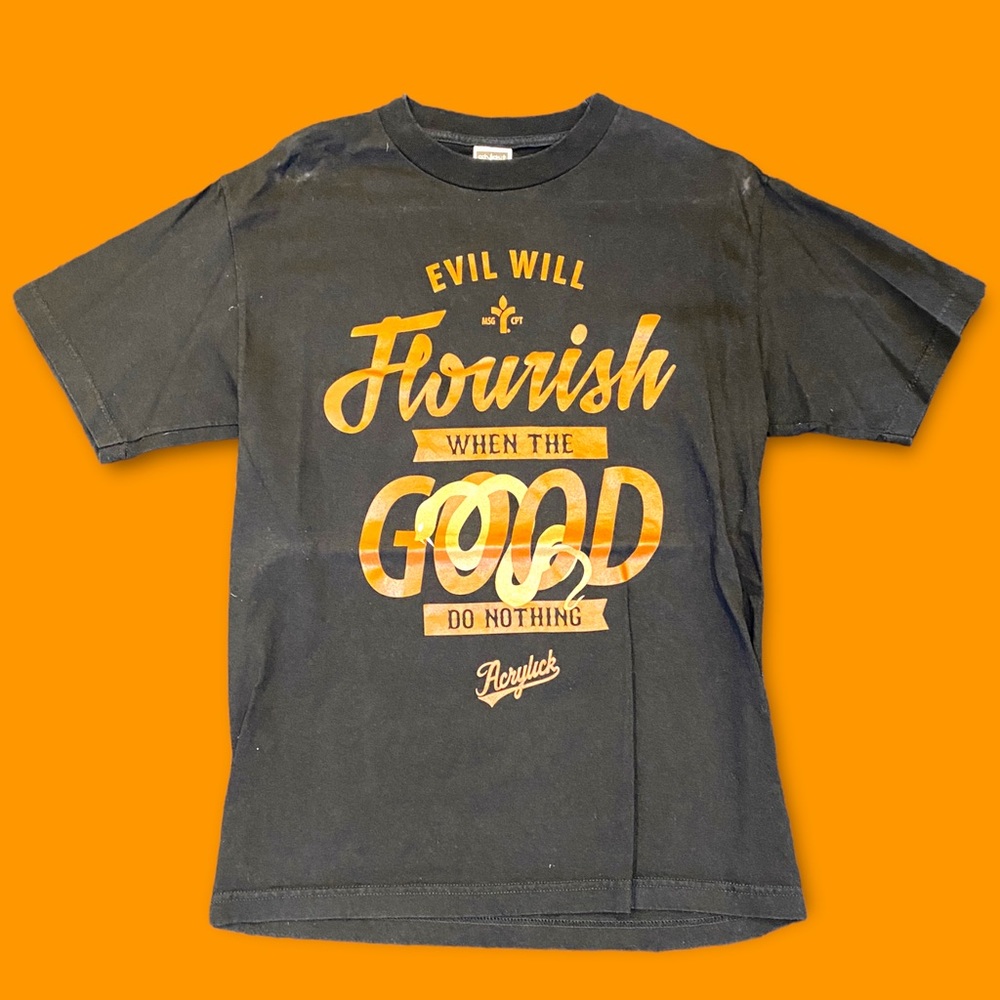 acrylick t-shirt
